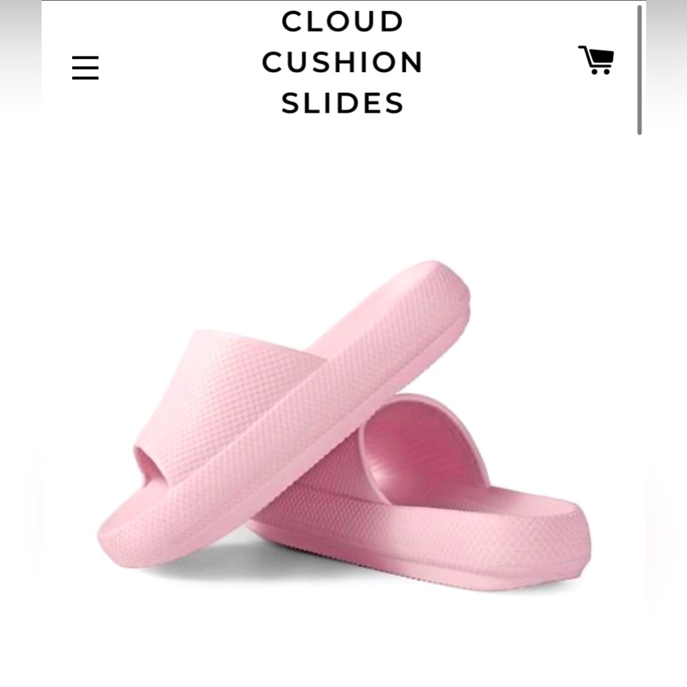💞 Cloud Cushion Slides 💞